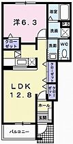 リヨンたつのＡ 103 ｜ 兵庫県たつの市揖西町土師（賃貸アパート1LDK・1階・46.49㎡） その2