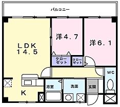 カーサ・ラベーテ 302 ｜ 兵庫県神戸市西区伊川谷町潤和（賃貸マンション2LDK・3階・56.90㎡） その2