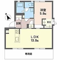 フレグランス宝殿 C101 ｜ 兵庫県加古川市東神吉町西井ノ口（賃貸アパート1LDK・1階・43.75㎡） その2