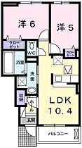 エスペランサ中仁野1 102 ｜ 兵庫県姫路市香寺町中仁野（賃貸アパート2LDK・1階・49.60㎡） その2