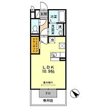 アンベリール都倉 206 ｜ 兵庫県姫路市飾磨区都倉2丁目（賃貸アパート1R・2階・30.27㎡） その2