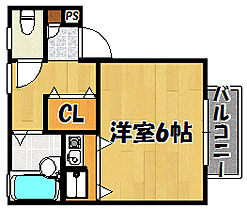 兵庫県明石市西明石西町1丁目（賃貸アパート1R・2階・20.00㎡） その2