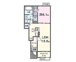 兵庫県加古川市加古川町友沢（賃貸アパート1LDK・1階・50.05㎡） その2