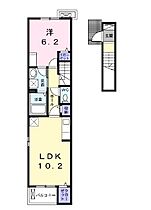 兵庫県姫路市飯田（賃貸アパート1LDK・2階・43.79㎡） その2