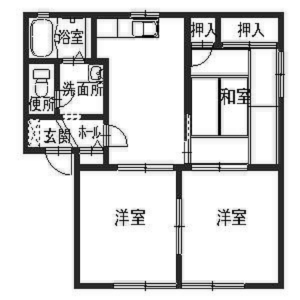 兵庫県姫路市玉手3丁目(賃貸アパート3DK・1階・54.81㎡)の写真 その2