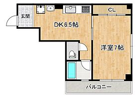 兵庫県神戸市東灘区岡本2丁目（賃貸マンション1DK・3階・30.00㎡） その2