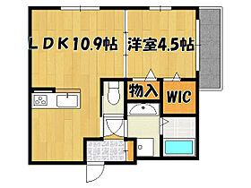 兵庫県明石市田町1丁目（賃貸アパート1LDK・2階・38.21㎡） その2