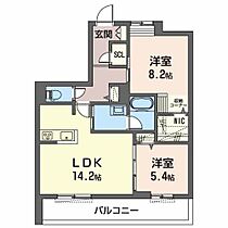 兵庫県姫路市青山西1丁目（賃貸マンション2LDK・3階・66.13㎡） その2