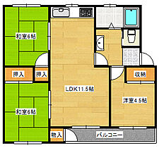 兵庫県神戸市垂水区神陵台4丁目（賃貸マンション3LDK・3階・61.00㎡） その2