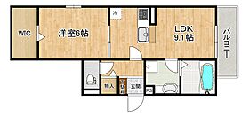 兵庫県神戸市東灘区御影中町1丁目（賃貸アパート1LDK・3階・41.66㎡） その2