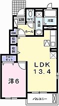 兵庫県姫路市四郷町東阿保（賃貸アパート1LDK・1階・45.89㎡） その2