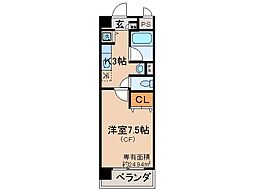 OZ 1Kの間取図画像
