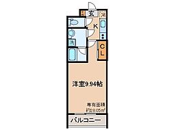 MUSE 1Kの間取図画像
