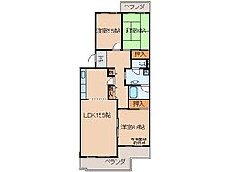 間取図画像 3LDK