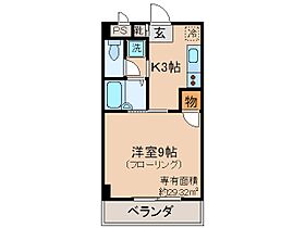 京都府京都市伏見区桃山町因幡（賃貸マンション1K・1階・29.32㎡） その2