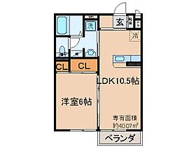 京都府京都市山科区東野片下リ町（賃貸アパート1LDK・1階・40.07㎡） その2