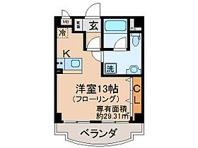 京都府京都市山科区椥辻池尻町（賃貸マンション1R・1階・29.31㎡） その2