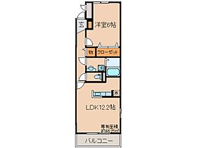 京都府城陽市富野乾垣内（賃貸アパート1LDK・2階・46.25㎡） その2