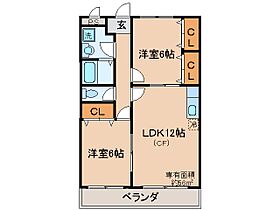 京都府京都市伏見区桃山町丹後（賃貸マンション2LDK・3階・56.00㎡） その2