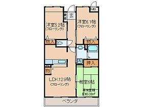 京都府京都市山科区日ノ岡堤谷町（賃貸マンション3LDK・1階・65.33㎡） その2