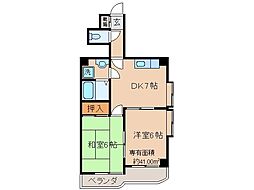 間取図画像 2DK