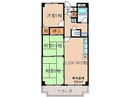 間取図画像 3LDK