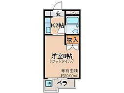 間取図画像 1K