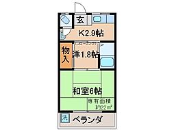 間取図画像 2K