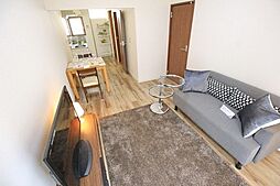 京王線 聖蹟桜ヶ丘駅 徒歩21分の賃貸アパート 1階1LDKのリビング/ダイニング