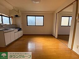 JR南武線 南多摩駅 徒歩4分の賃貸マンション 3階2DKのリビング/ダイニング