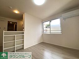 JR総武線 三鷹駅 徒歩20分の賃貸アパート 3階1LDKのリビング/ダイニング