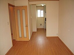 京王相模原線 京王よみうりランド駅 徒歩8分の賃貸アパート 2階1LDKのリビング/ダイニング