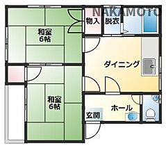 タウンハウス桜ヶ丘 202 ｜ 福岡県飯塚市上三緒191-28（賃貸アパート2DK・2階・39.60㎡） その2