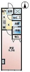 バルパレープラザ 2階/203