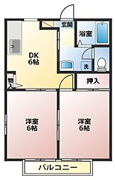コーポマスダB棟 2階