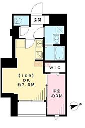 スマート・グラン荻窪 1DKの間取図画像