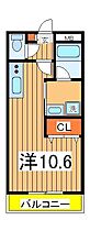 アームハイツ 105 ｜ 千葉県柏市十余二（賃貸マンション1R・1階・27.06㎡） その2