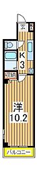 増田ビルエスペランサ・M 1Kの間取図画像