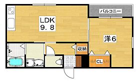 グランシャリオ招提III  ｜ 大阪府枚方市招提元町４丁目（賃貸アパート1LDK・1階・41.40㎡） その2