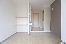 ロードアップ牧野 4階1Kのリビング/ダイニング