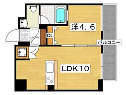 StoRK Residence南楠葉 4階1LDKの間取り