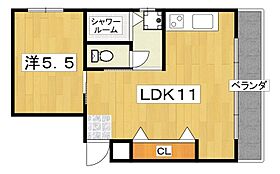 リベラル都丘  ｜ 大阪府枚方市都丘町（賃貸マンション1LDK・5階・32.05㎡） その2