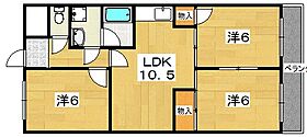 グランデール中宮  ｜ 大阪府枚方市中宮山戸町（賃貸マンション3LDK・5階・60.21㎡） その2