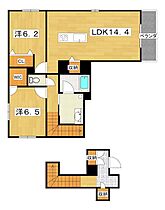 シャーメゾン中宮西  ｜ 大阪府枚方市中宮西之町（賃貸アパート2LDK・2階・68.04㎡） その2