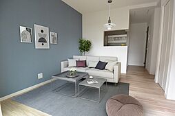 ソアレ牧野駅前 1階1LDKのリビング/ダイニング