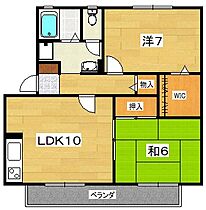 河原ハイツ  ｜ 大阪府枚方市津田駅前２丁目（賃貸アパート2LDK・1階・55.20㎡） その2