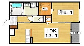 スターリーガーデン  ｜ 大阪府交野市星田北６丁目（賃貸アパート1LDK・2階・45.60㎡） その2