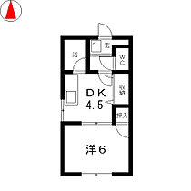 ジョンズフラット  ｜ 滋賀県大津市瀬田２丁目（賃貸アパート1DK・2階・26.49㎡） その2