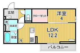 メゾンクレール瀬田北  ｜ 滋賀県大津市大萱６丁目（賃貸アパート1LDK・1階・42.79㎡） その2