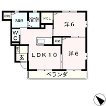 滋賀県大津市秋葉台（賃貸アパート2LDK・1階・51.96㎡） その2